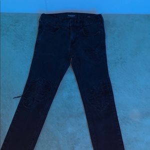Pacsun biker skinny jeans